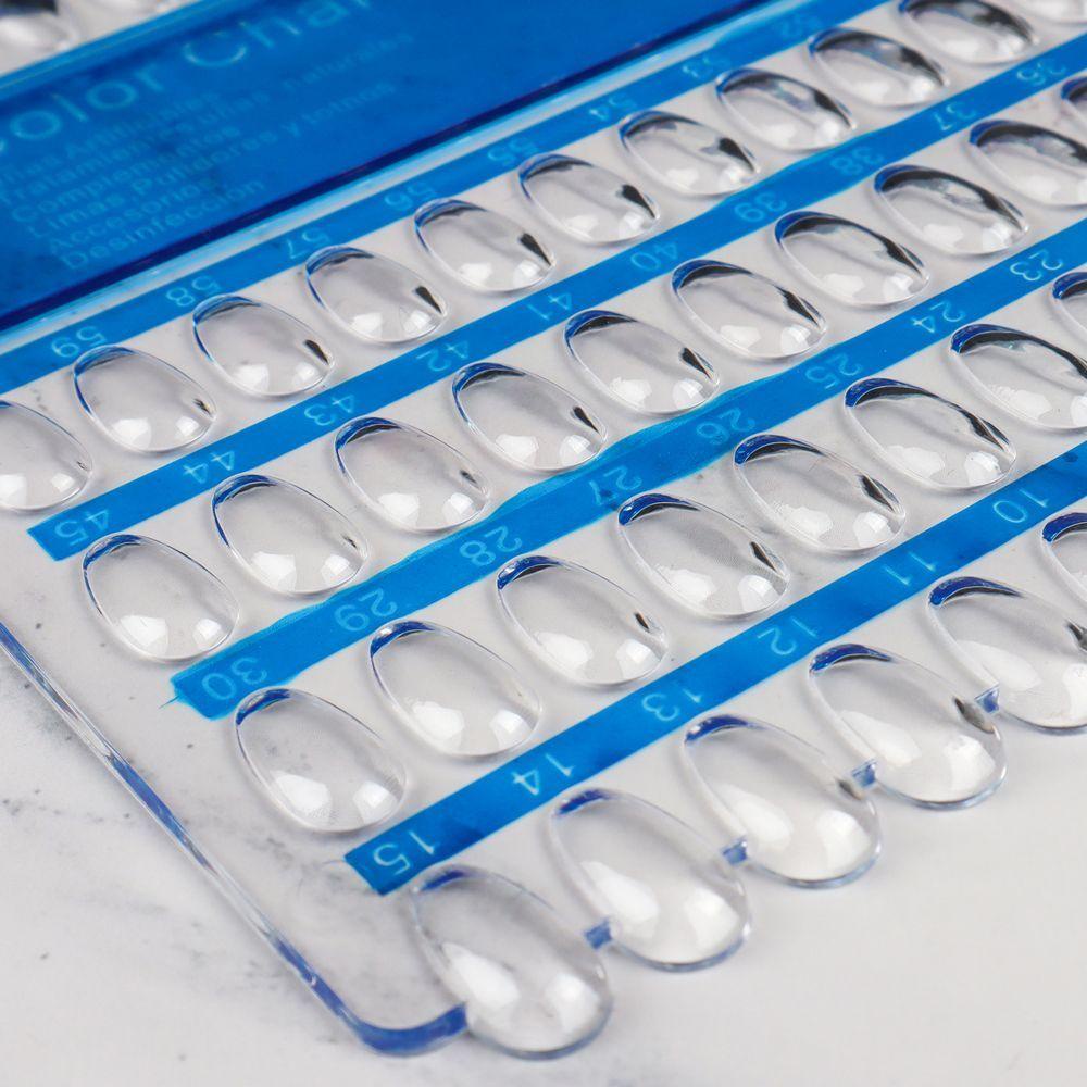 Thẻ Số Màu Trưng Bày Móng Tay Giả Nghệ Thuật Cho Nữ