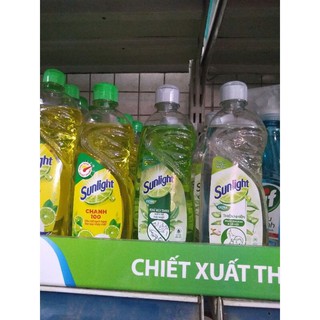 Nước rửa chén sunlight dạng chai. 400g - 386ml