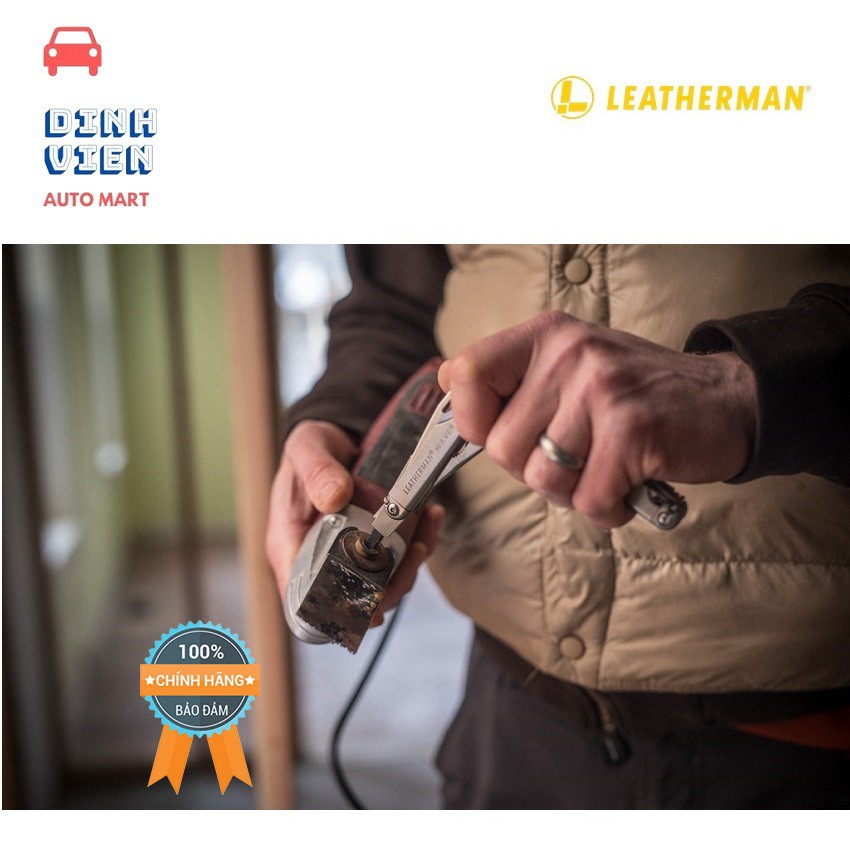 [ CAO CẤP] Leatherman Kềm đa năng Wave Plus 18Tools sản xuất tại Mỹ tích hợp 18 công năng khi sử dụng.