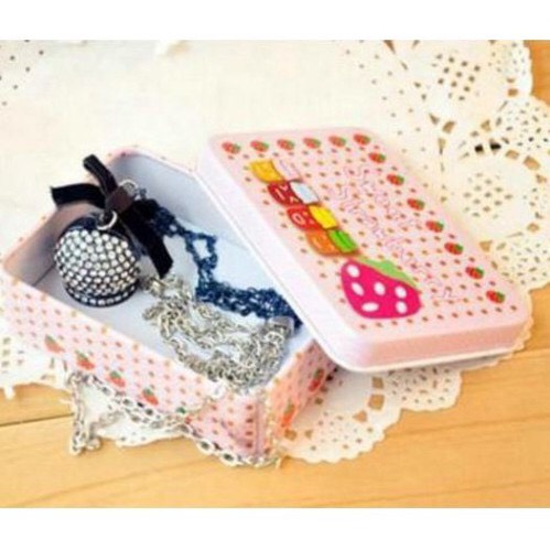 Hộp đựng trang sức, hộp phụ kiện kim loại xinh