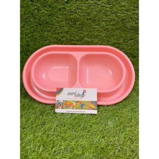 Bát ăn đôi chống kiến dành cho chó mèo