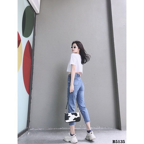 [Big Sale] Quần Jean Nữ Baggy Rách Gối, tôn dáng, chất liệu dày dặn, phong cách năng động cá tính, Hàng Cao Cấp B5135 | BigBuy360 - bigbuy360.vn