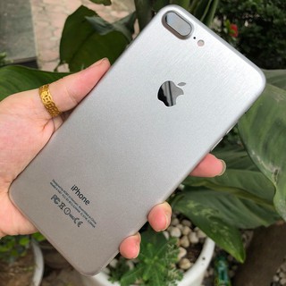 Dán Skin Full Viền màu bạc cho iphone