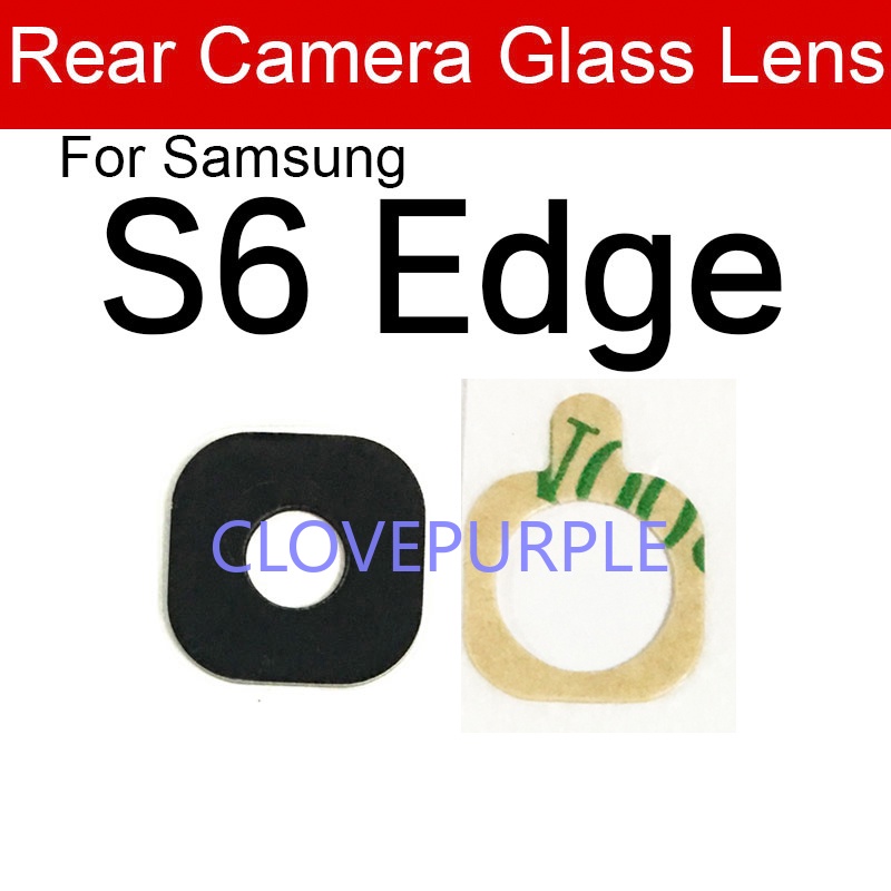 Thấu Kính Camera Sau Thay Thế Kèm Miếng Dán Cho Samsung Galaxy S3 S4 S5 S6 S7 S8 S9 S10 S10E Edge Plus 5g