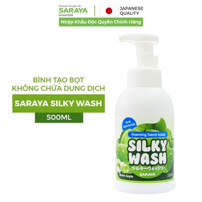 Bình tạo bọt Không Chứa Dung Dịch Saraya Silky Wash - 500ML