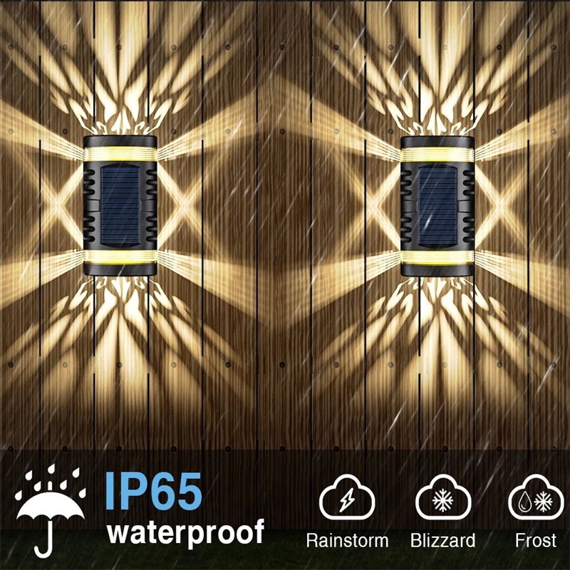 Đèn Led Treo Tường 2 Bóng Thông Minh IP65 Chống Nước Hiện Đại Cho Lối Đi / Cầu Thang / Vườn