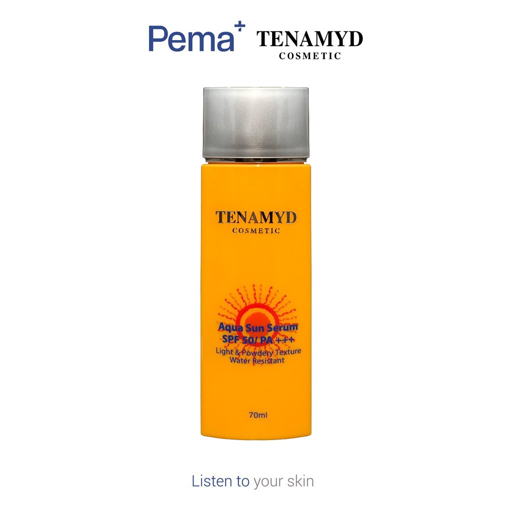 Kem Chống Nắng Tenamid 70ml Sun Serum SPF 50/ PA+++ Dành Cho Da Nhạy Cảm, Da Dầu Mụn - BS Nguyễn Đình Trung