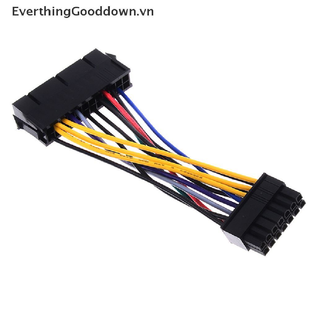 Everthingood Cáp Chuyển Đổi Nguồn Điện 24Pin 24P Sang 14Pin ATX Cho lenovo ibm dell h81