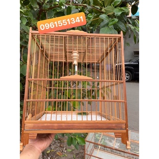 Khung lồng chào mào vuông đấu bằng trúc dễ lắp ráp