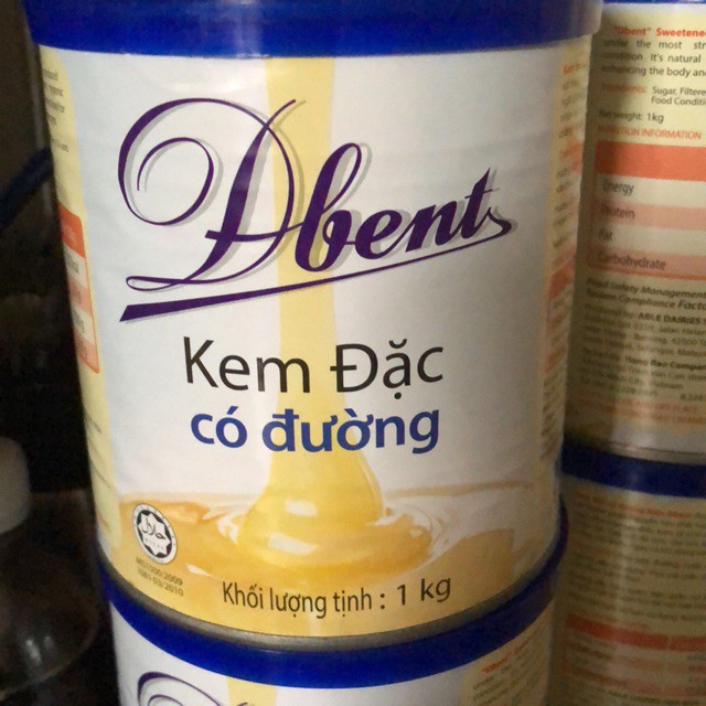 Sữa đặc hiệu Dbent 1kg