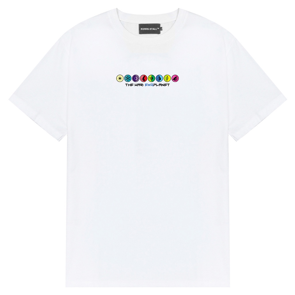 EXOPLANET: THE WAR TEE - Áo thun unisex oversize 2 màu đen/trắng