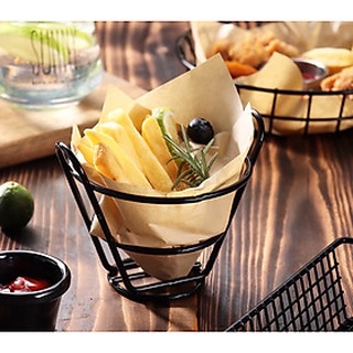 Giỏ đựng đồ ăn vặt hình Chữ T kích thước 13cmx11cmx8cm