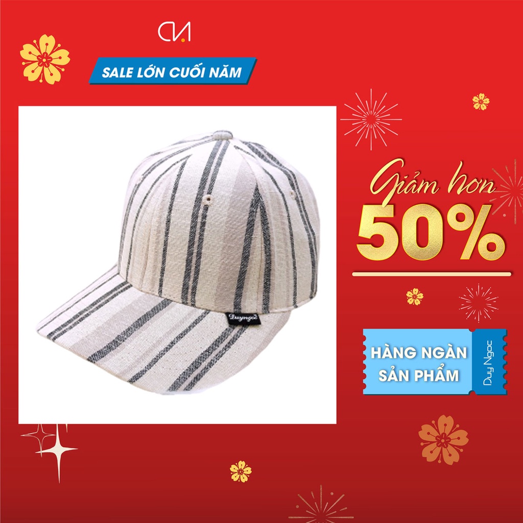 Nón Kết Sọc Caro Duy Ngọc Size 56 Phong cách-Thời Trang-Cá Tính-UNISEX (4413)