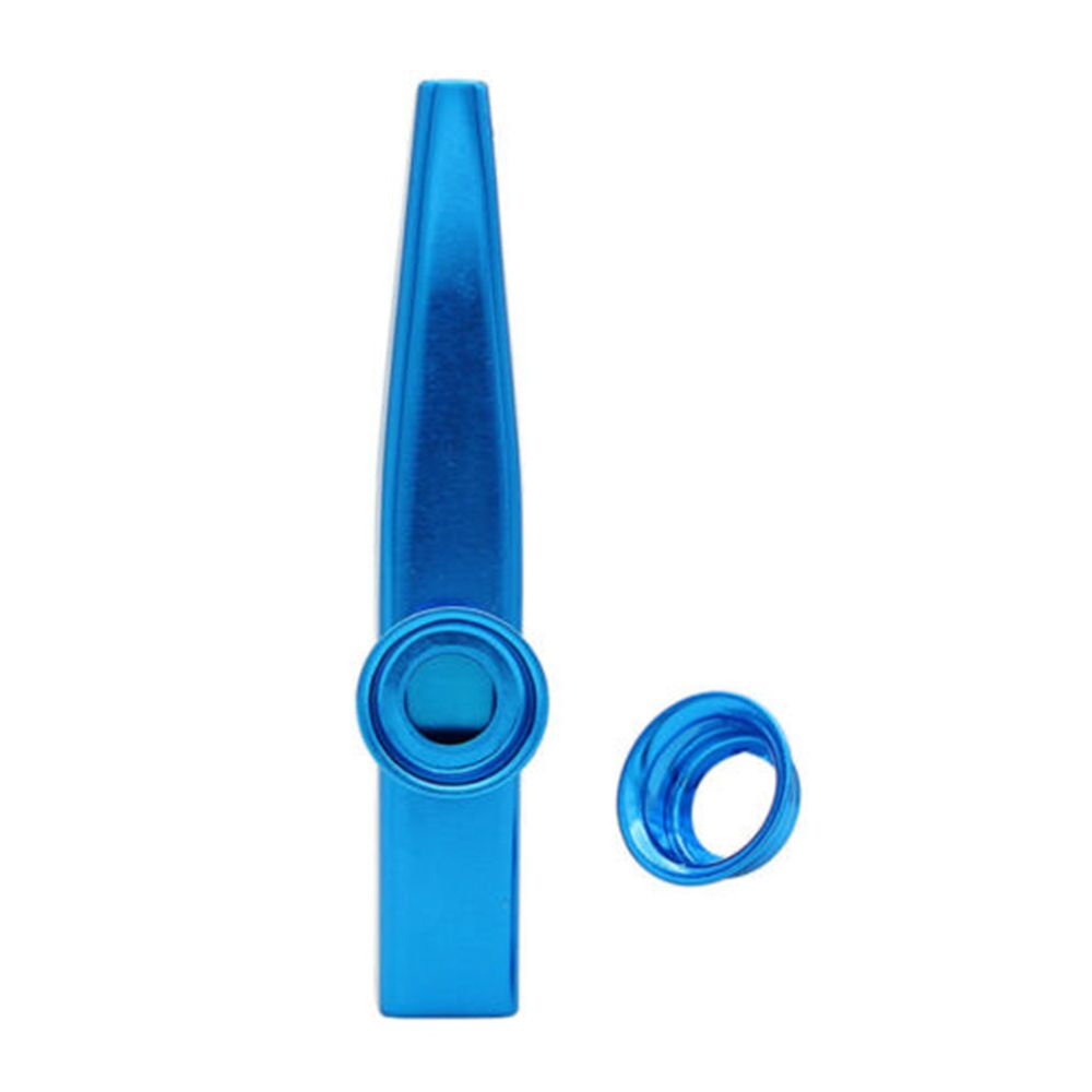 Bộ 5 Kèn Kazoo Bằng Nhôm Màu Bạc Hợp Thời Trang Cho Trẻ Em