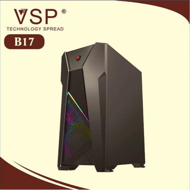Vỏ Thùng Case Máy Tính VSP B17 Gaming Kính Cường Lực