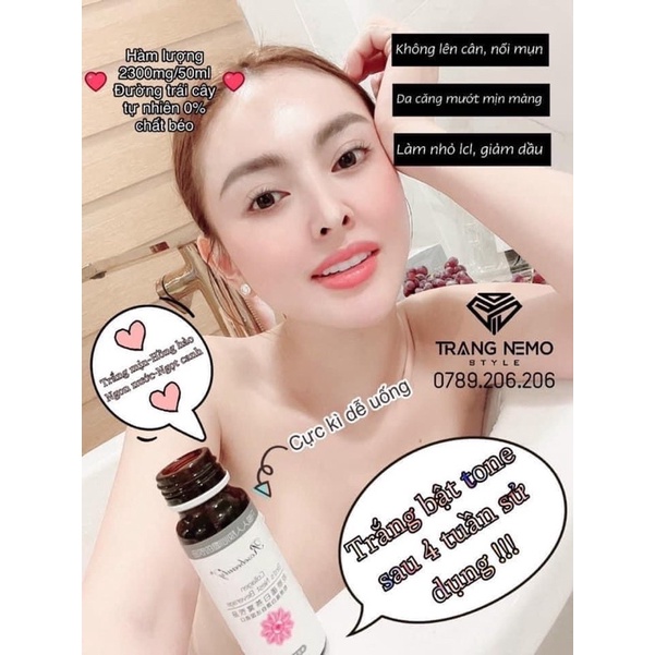 Collagen Yến Rose beauty trắng da