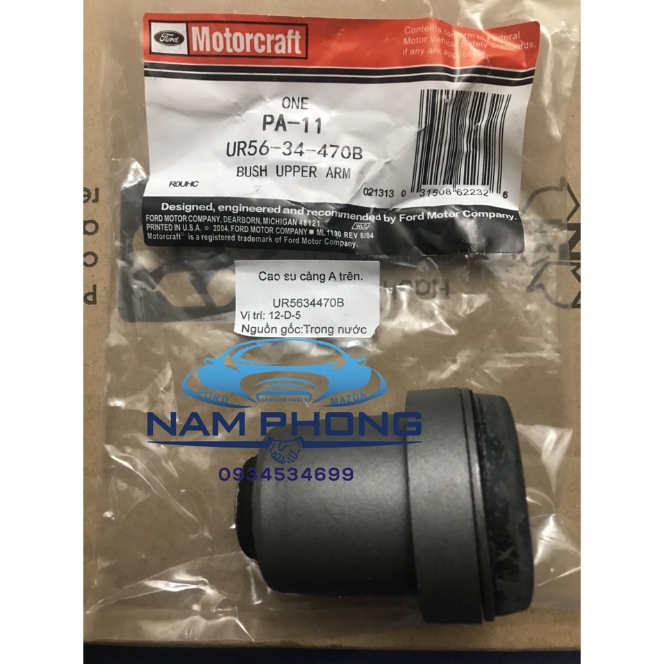 Cao su càng a trên Ranger Everest 10 LD - UR5634470B-LD