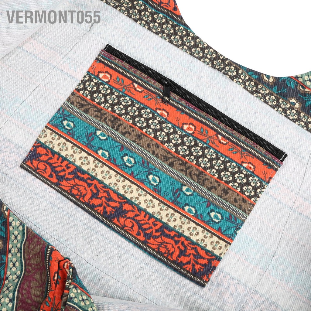 Vermont055 Thoáng khí Quá khổ Phong cách Dân tộc Gói hành lý Túi Quần áo thể dục Du lịch