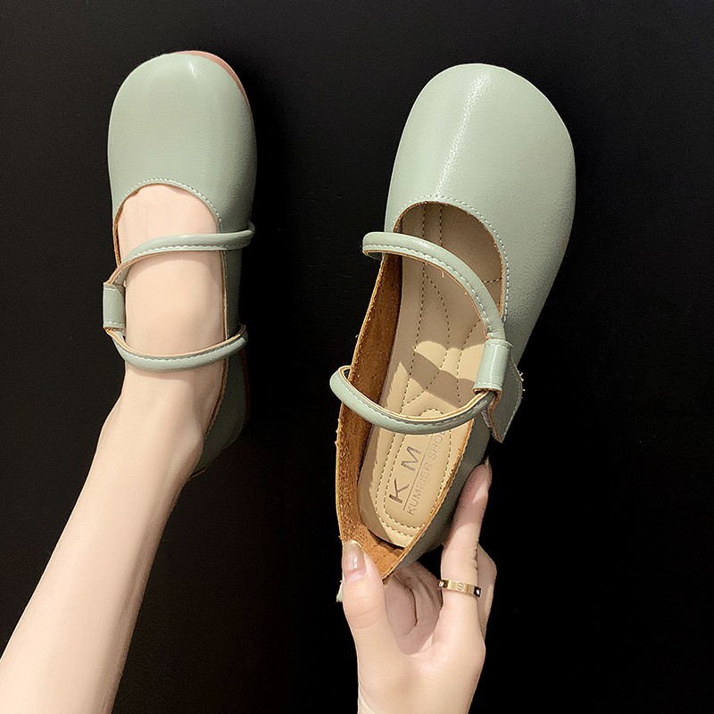 Giày Búp Bê Phong Cách Retro Thời Trang 2021 Cho Nữ | BigBuy360 - bigbuy360.vn