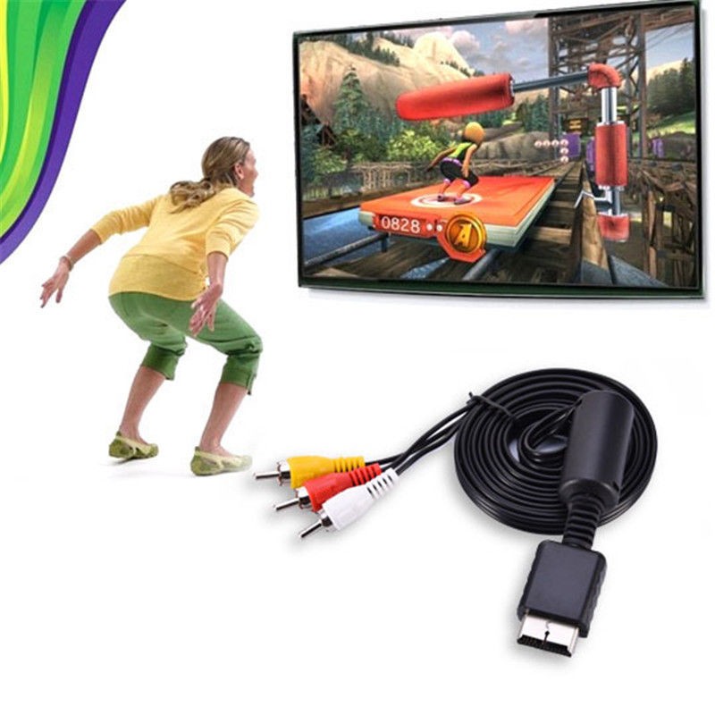Cáp chuyển đổi âm thanh HDMI nam S-video sang 3 RCA AV kích thước 1.5M