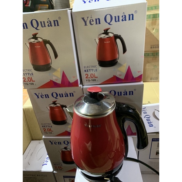 Ấm siêu tốc 2lớp Yến Quân. Tự ngắt khi sôi