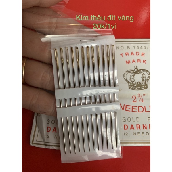 Kim thêu lỗ vàng