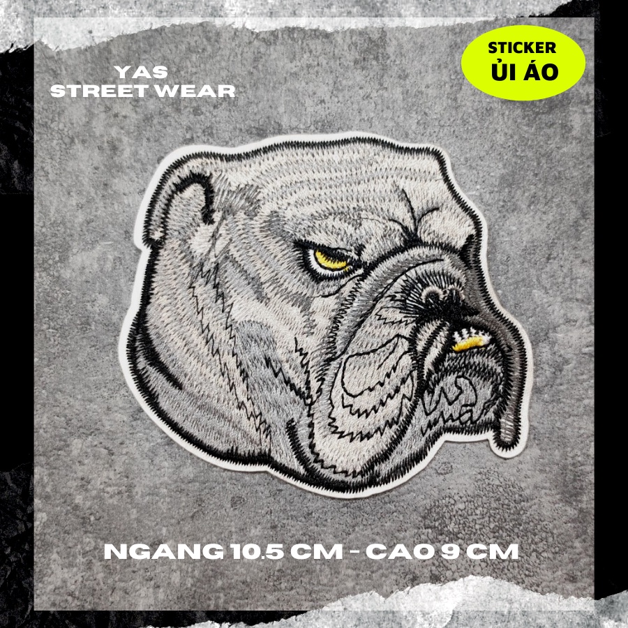 Sticker ủi áo cao cấp, miếng dán quần áo dùng làm Patch ủi, miếng vá quần áo, vá áo phao, trang trí BALO
