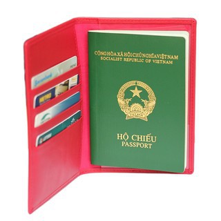 Ví đựng passport - Raica (Hồng)