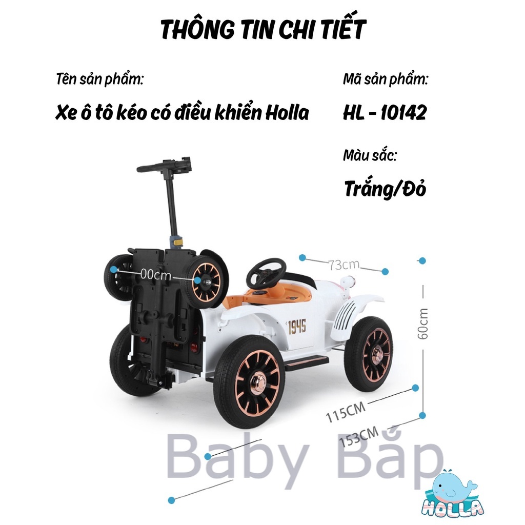 Xe Ô Tô Kéo Có Điều Khiển Holla HL-10142 2022