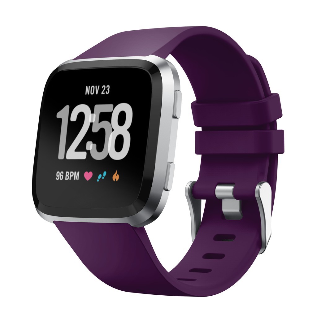 Dây đeo silicone thay thế cho đồng hồ thông minh Fitbit Versa