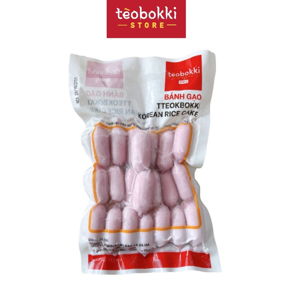 Bánh gạo nhân khoai môn Tèobokki 300g