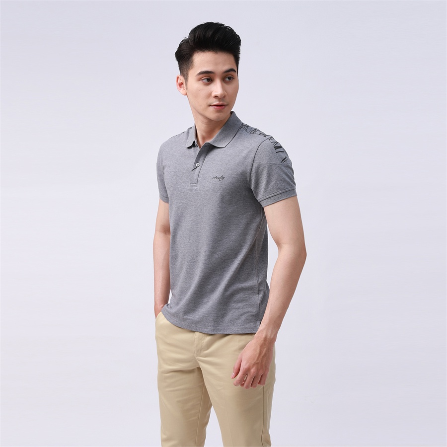 [Mã BMBAU50 giảm 7% đơn 99K] Áo thun polo nam Aristino tay ngắn chất cotton dáng Slim fit APS021S1