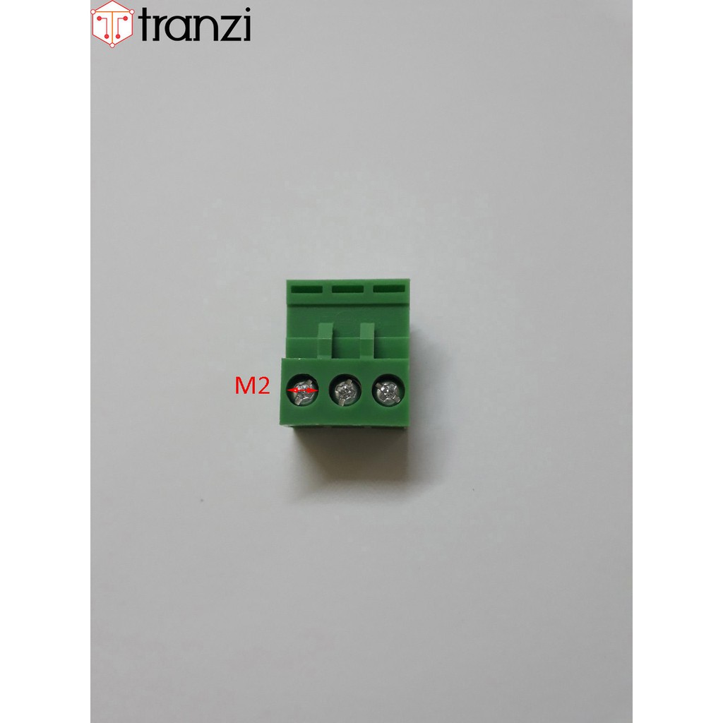 Cầu đấu 5.08mm đực cong cái cong HT508 3P - túi 5 cái