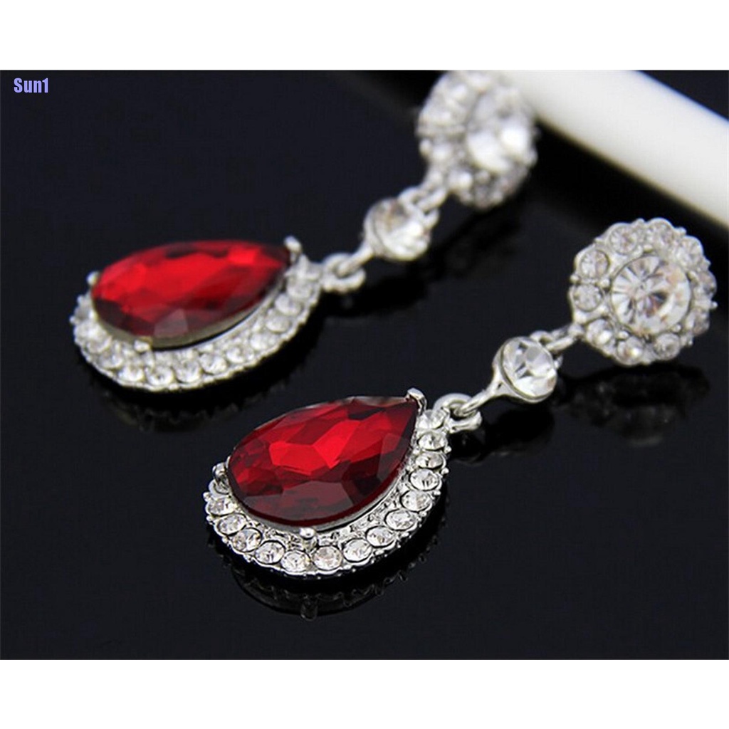 1 Bông Tai Hình Giọt Nước Thời Trang Dành Cho Nữ