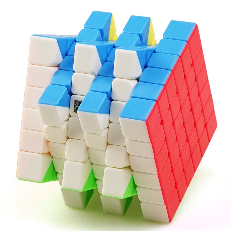 Rubik 6x6 Stickerless MoYu MeiLong MFJS Rubic 6 Tầng 6x6x6 Không Viền Cao Cấp