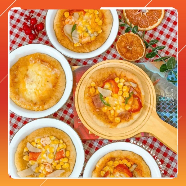 Pizza  Đông Lạnh  Mini 14 cm - Hói's Pizza - Chỉ Ship Nội Thành Đà Nẵng