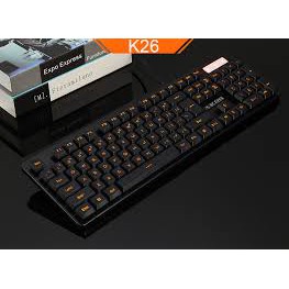 Bàn phím đèn LED chuyên game K26