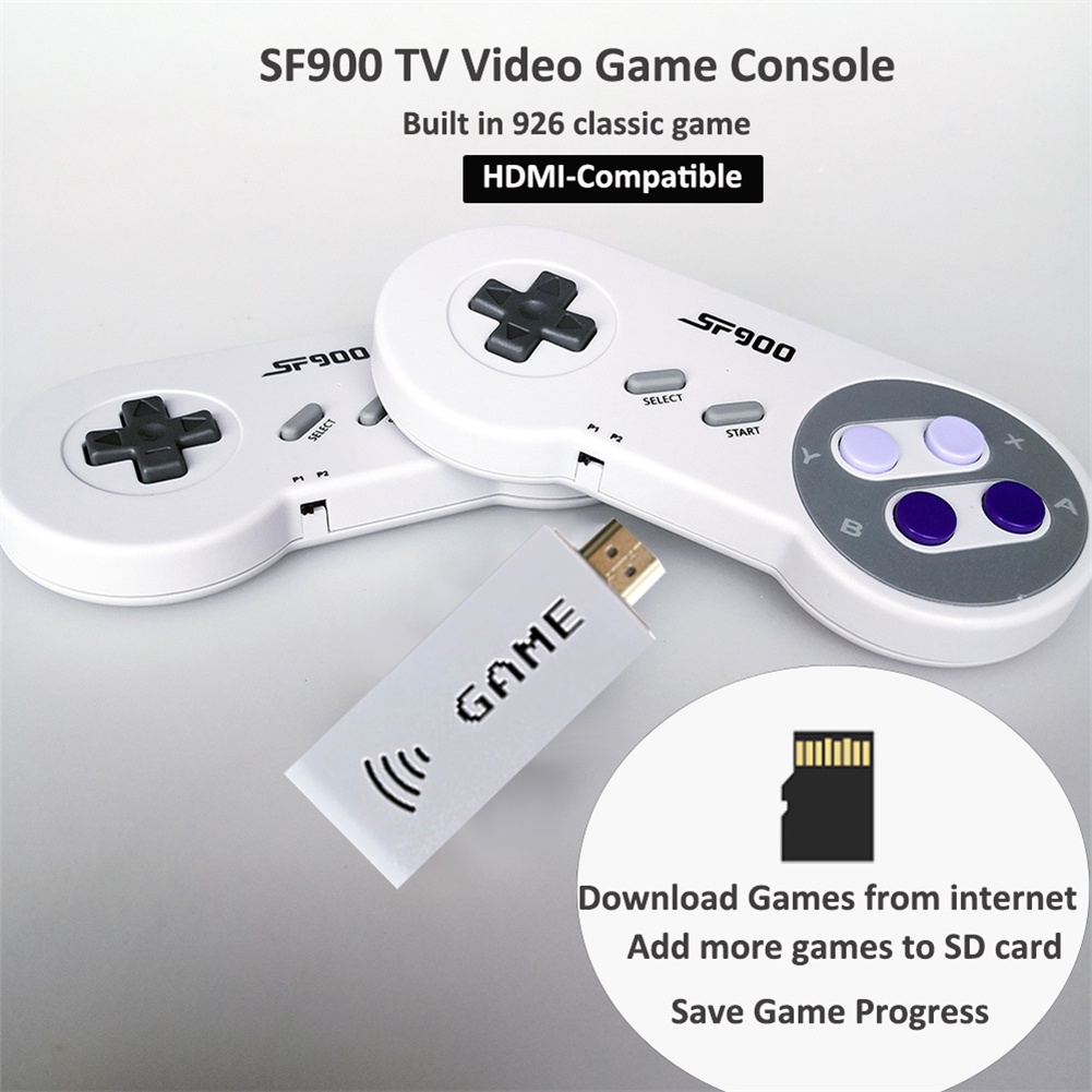 Máy Chơi Game Tv Gia Đình Mini Độ Nét Cao 2.4G Không Dây M8 Ps1 Okase