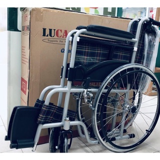 Xe Lăn Thường Vải Bạt Lucass X75J Có Tay Phanh Người Đẩy