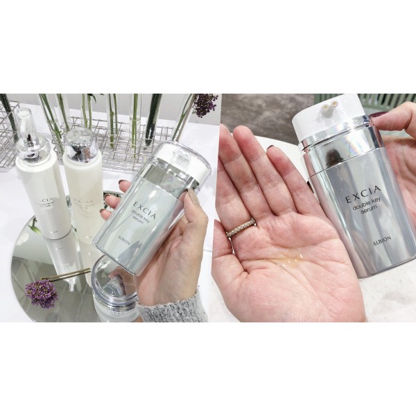 Mẫu mới Tinh chất kép chống lão hoá EXCIA Double Serum Key