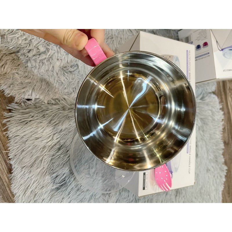 LY NẤU CHÁO MÌ PHỞ CUTE kèm thìa