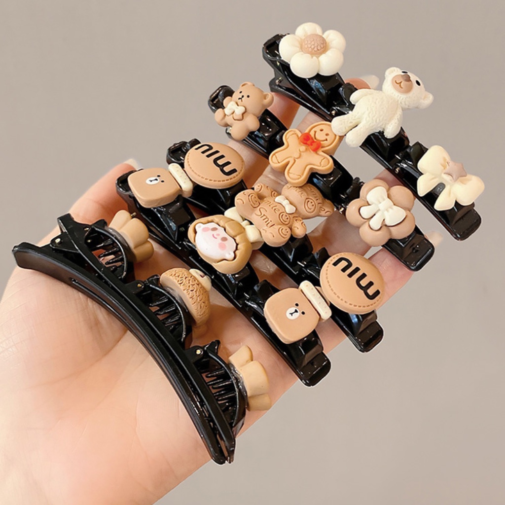 Kẹp mái kẹp tết tóc mái icon siêu cute phong cách Hàn Quốc cho các nàng