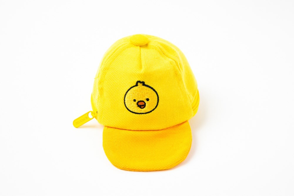 Móc Khóa Ví Tiền ARTBOX Hàn Quốc Hình Chiếc Nón In Hình Iren Màu Vàng Xinh Xắn