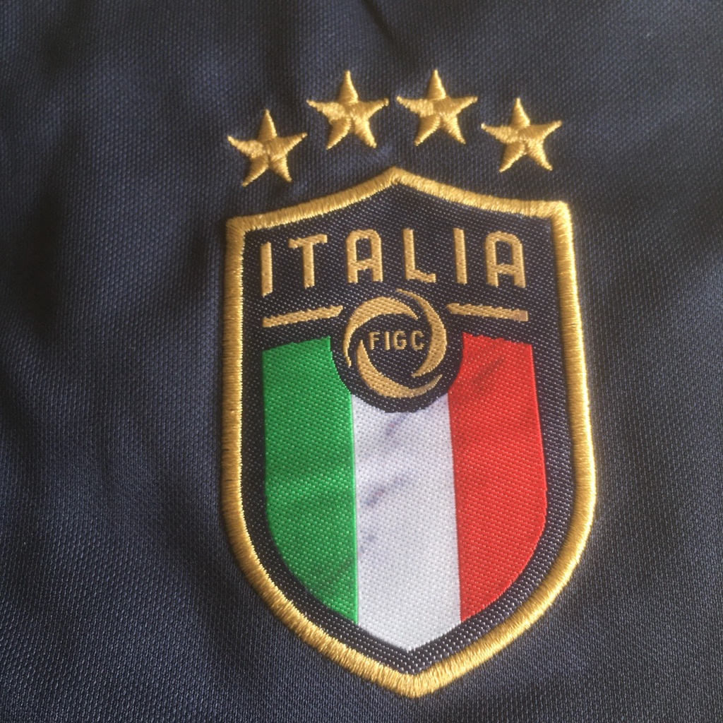 Bộ Quần Áo Bóng Đá Italia Xanh Than Vải Thái Hàng Cao Cấp Xịn Xò- Bộ Quần Áo Bóng Đá Nam PP Bởi Be Happy Sport