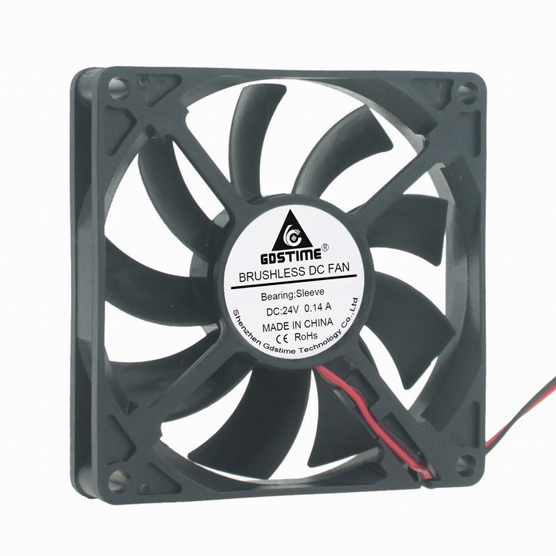 Quạt tản nhiệt vuông 24v 8015 kích thước 80x80x15mm