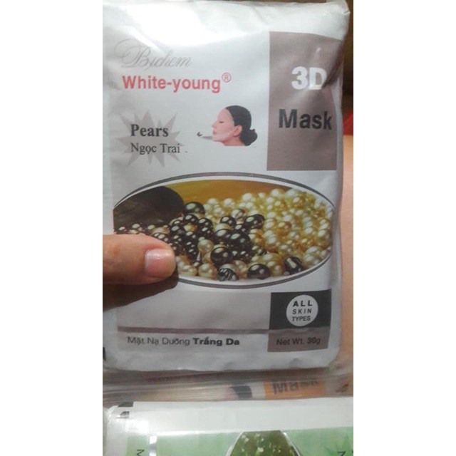 Cambo 10  Mặt Nạ 3D White -Young  Dưỡng Trắng Da Mặt
