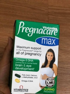 Vitamin bầu Pregnacare Max