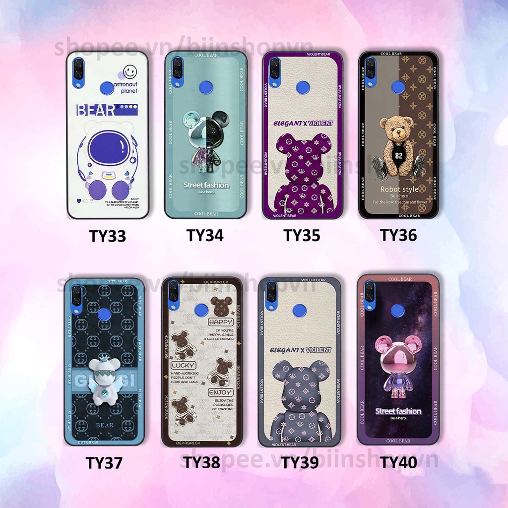 Ốp Huawei Nova 3 / Nova 3i hình gấu bear brick đẹp độc lạ, thời trang, cá tính