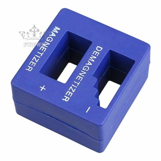 【FUNWD】Magnetizer Demagnetizer Magnetism Plastic Red Screwdriver Tool 1Pc 53*50*29mm