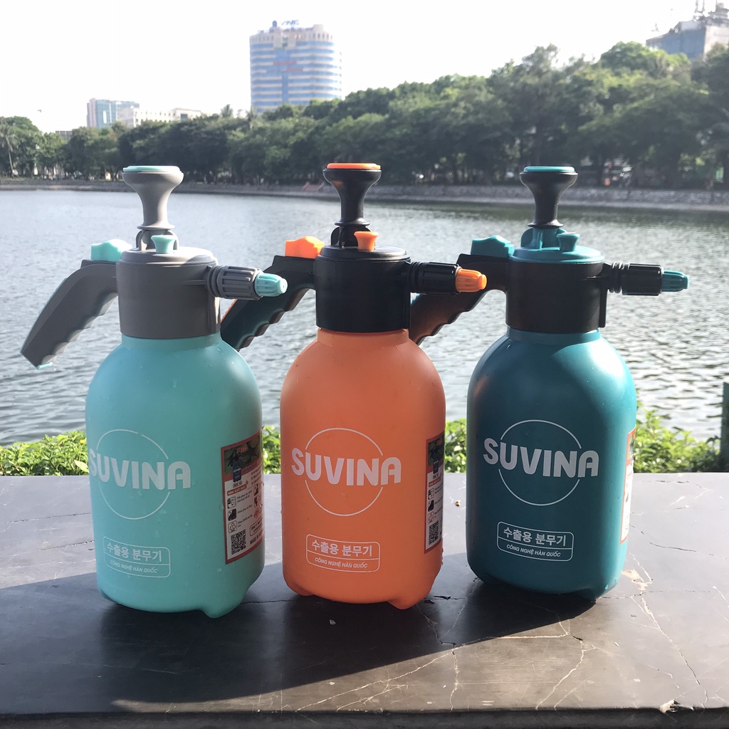 Bình Xịt Tưới Cây Phun Sương Cao Cấp 2 Lít Theo Công Nghệ Hàn Quốc, Có Khóa Phun Tự Động